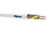 Paigalduskaabel NHXMH-J, 3G1,5mm² 300/500V, -5..70°C, HF, Cca, 100m/pck, valge