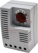 Hügrostaat EFR 012, 40..90% RH| acc. ±3% RH, 0..60°C, 1CO 8/1.6A 230VAC, LED, 2.5m³, TS35