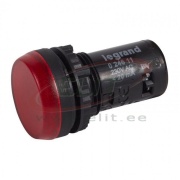 Märktuli Osmoz, head| ø22.5mm, LED 230VAC, IP66/69K IK05, punane