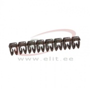 Juhtmemärgis CAB3, 4..6mm², 1, ribas 20pcs, pruun