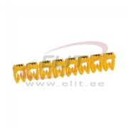 Juhtmemärgis CAB3, 1.5..2.5mm², F, ribas 30pcs, Legrand, kollane