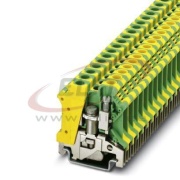 Ground Modular Terminal Block USLKG 6 N, 50pcs/pck, Phoenix