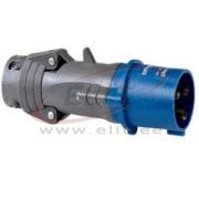 Plug Hypra, 1P+N+E 32A 250VAC, plastic, IP44