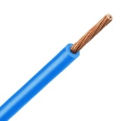 Juhe H05V-K, 0.75mm² 300/500V -40..70°C, 100m/pck, sinine