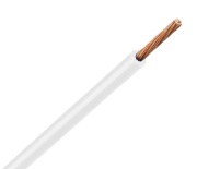 Juhe H05V-K, 0.75mm² 300/500V -40..70°C, 100m/pck, valge