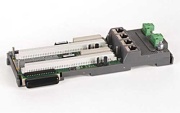 Adapter Base ControlLogix, 2slots, f. redundant I/O, 2x EtherNet/IP 10/100 Base T connectors, 24VDC, Allen-Bradley