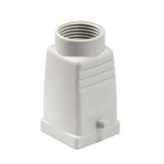 Hood HDC 07A TOLU 1M20G, size 1, cable entry from top, side-locking clamp on lower side, -40..125°C, plastic, M20, IP65