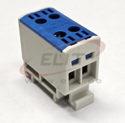 Hargnemisklemm UK16/2N, 1P (4ava) 1.5-16mm² 75/85A 650V, TS35, sinine