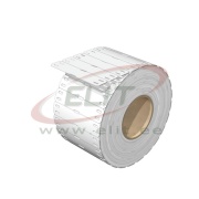 Juhtmemärgis SFX 11/60 MM WS, W13xH60mm,  min D7mm, polyurethane, -40..90°C, HB, HF, >16mm², valge