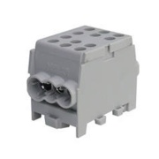 Hargnemisklemm Al/Cu HLAK 35-1/4 M2, 2x 35/25mm²/ 4x 25/16mm², 160/125A 1000VAC/DC, 3.5/2.5Nm, TS35, hall