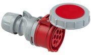 Jätkupesa, 7P 16A 415VAC, IP67, MaxPro, red