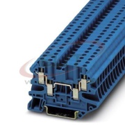 Feed-through Terminal Block UT 4-QUATTRO BU, 50pcs/pck, Phoenix