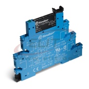 Pooljuhtreleeliides 38.81., 1NO 2A 240VAC, cv 24VDC sensitive, LED, diode, W6.2mm, TS35