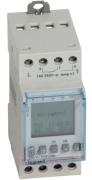 Programmkell AlphaRex³, LCD, 2-ch. 16A 250VAC, with daily and weekly 2-ch.x 28 programs, min. progr. setting 1s, acc. 0.1s/D, 5Y working reserv, 2M, TS35