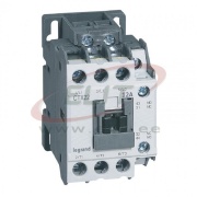 Kontaktor CTX³ 22, 5.5kW 12/25A 3x400VAC, aux. 1NO, 1NC 16A 240VAC, cv 24VDC, TS35, panel mount, Legrand