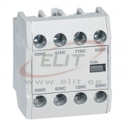 Abikontakt CTX³, 2NO, 2NC 16A 240VAC, frount mount, 22/40/65/100/150