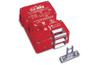 Guard Locking Switch Guardmaster TLS-2 GD2, BBM action, power-to-lock, 1NC, 1NO 10A 24VAC/VDC solenoid, 2NC safety, 1NO aux., red glass-filled polyester, M20, IP66/67/69K
