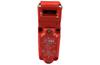 Tongue Interlock Switch Guardmaster MT-GD2, 3NC safety| 1NO aux. 10A 240V, painted zinc alloy, ss, ½-in. NPT, IP67, red/yellow