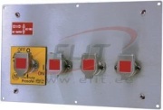 Multi Key Rotary Switch 440T, dual key isolator, 2NO 2NC 20A 690VAC, rotary, panel mount