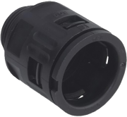 Liitmik RQG-M, M20x1.5| D21.2mm, wrench 27mm, -40..120°C, polyamide impact-resistant, TPE, V0 (UL 94), IP68/69, black