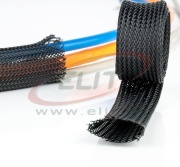 Köidissukk PG5, ø5..10mm, polyester PET HB, -50..150°C, HF, highly flexible, 100m/pck, must