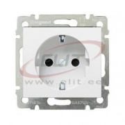 Sv MK pesa Valena, mehh.| 2P+E Schuko puutekaitsega, 10/16A 250VAC, 2.5mm² kruviklemm, valge