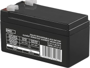 Pliiaku, 12V 1.3Ah, terminal Faston 4.8mm, 97x45x53mm