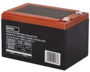 Pliiaku, 12V 15Ah, terminal Faston 6.3mm, 150x100x102mm