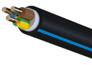 Jõukaabel CYKY-J, 3G2.5mm² 450/750V, -15..70°C, 100m/pck, must