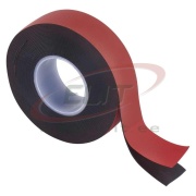 Isevulkaniseeruv isoleerteip, 25mm x 5m, dielectric strength min. 14kV/mm, Rubber,  water resistant, 5..95°C, must