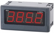 Digital Panel Meter N24, 4 digits LED display, input 4...20mA, w.o. text, QI sert, sv 85-253VAC/DC, svo. 24 V/30 mA, ■96x48/ □92x45, IP65