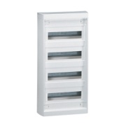 Plastkilp Nedbox, 2x 12+2M, PEN 22+24, 318Wx380Hx108D, IP40 IK07, valge