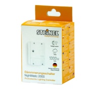 Hämaralüliti 1000W 230V 2-10lx IP54, valge