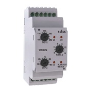 Pingekontrollirelee VPRA2M, 1Ø-2W/3Ø-4W, over/under voltage, phase asymmetry/ failure/ sequence, neutral loss, range 127..288VAC, delay 15s, 2CO (DPDT) 5A 250VAC/28VDC, sv 127..288VAC, TS35