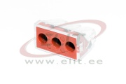 Harukarbiklemm WCT, 3x 2.5..6mm² 32A 400V, transparent/purple
