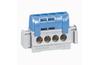 N-klemm, 4x 1.5..16mm², 80A 400V, touch-proof, sinine
