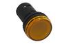 Märktuli Osmoz, LED, ø22.5mm, 24VAC/DC, IP66/69K IK05, Legrand, kollane