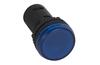 Märktuli Osmoz, head| ø22.5mm, LED 230VAC, IP66/69K IK05, sinine