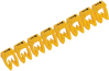 Juhtmemärgis CAB3, 0.5..1.5mm², T, ribas 30pcs, kollane