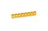 Juhtmemärgis CAB3, 4..6mm², C, ribas 20pcs, kollane