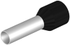 Juhtmehülss kraega Ce 060018 w, H6x18mm, 100pcs/pck, must