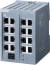 Scalance XB116, Unmanaged IE Switch, 16x 10/100 Mbit/s RJ45 ports, LED diagnostics,redundant power supply, sv 24VAC/DC