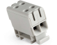 Hargnemisklemm Al/Cu UK16/2A, 1P (4holes) 1.5-16mm² 150/164A 1000VAC/ 1500VDC, Hex4 1.5Nm 1.5mm²/ 3.5Nm 2.5..6mm²/ 7Nm 10..16mm², TS35, hall
