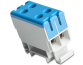 Hargnemisklemm Al/Cu UK16/2N, 1P (4holes) 1.5-16mm² 150/164A 1000VAC/ 1500VDC, Hex4 1.5Nm 1.5mm²/ 3.5Nm 2.5..6mm²/ 7Nm 10..16mm², TS35, sinine