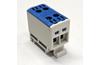 Hargnemisklemm UK16/2N, 1P (4ava) 1.5-16mm² 75/85A 650V, TS35, sinine