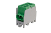 Hargnemisklemm Al/Cu HLAK 25-1/2 M2, 2x 25/16mm²/ 2x 16/10mm², 130/100A 1000VAC/DC, 2.5/2Nm, TS35, roheline