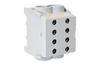 Hargnemisklemm Al/Cu HLAK 70-1/2 M2, 2x 70/50mm²/ 2x70/50mm², 250/200A 1000VAC/DC, 4Nm, TS35, Pollmann, hall