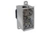 Jaotusklemm Al/Cu PVB 500-4/4, 240/300mm²/ 4x 70mm², 4x 16mm², 500A 1000VAC/DC, kompl. markerid, TS35, paigaldusplaat, hall