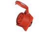 Kilbipesa, 3P+N+E 16A 415VAC, IP44, MaxPro, punane