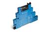 Pooljuhtreleeliides 38.81., 1NO 2A 240VAC, cv 24VDC sensitive, LED, diode, W6.2mm, TS35